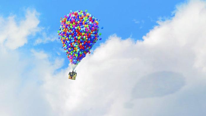 Up Movie: Carl's flying house