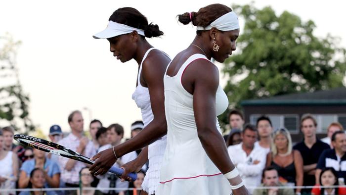 Venus and Serena: The Williams sisters on court