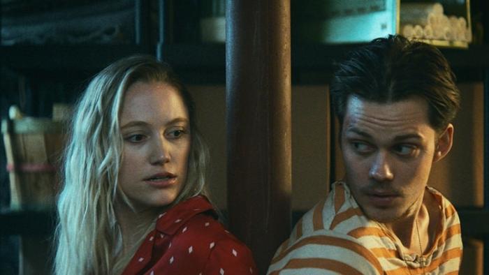 Villains Movie: Mickey and Jules tied up in the basement
