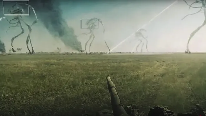 War of the Worlds: Aliens attack.
