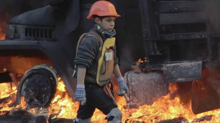 Winter on Fire: Ukraine's Fight for Freedom Movie: Scene #1