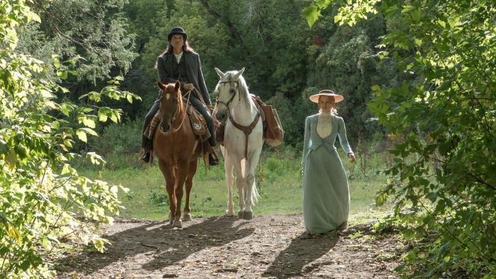 Woman Walks Ahead Movie: Catherine Weldon