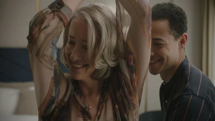 Good Luck to You, Leo Grande Movie: Emma Thompson as Nancy Stokes