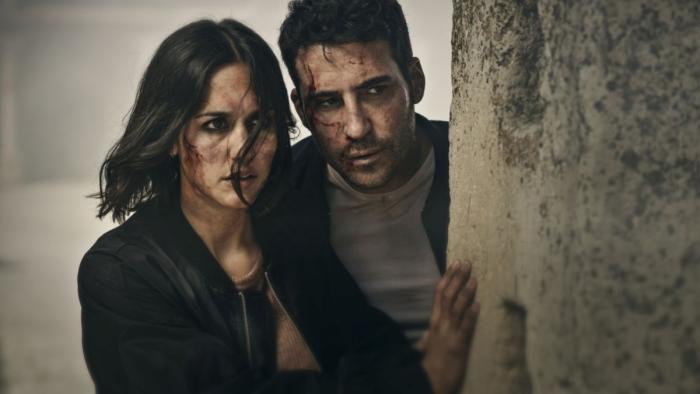 30 Coins TV Show: Elena (Megan Montaner) and Paco (Miguel Ángel Silvestre) search for answers