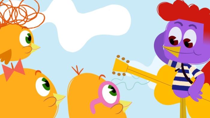 Acoustic Rooster TV Show: Rooster and the Chick-a-dees