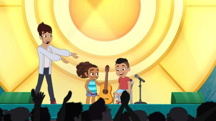 Alma's Summertime Musical TV Show: Sonny Soto introduces Alma and Eddie onstage