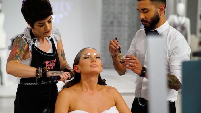 American Beauty Star TV Show: Contestants competing to create the best look