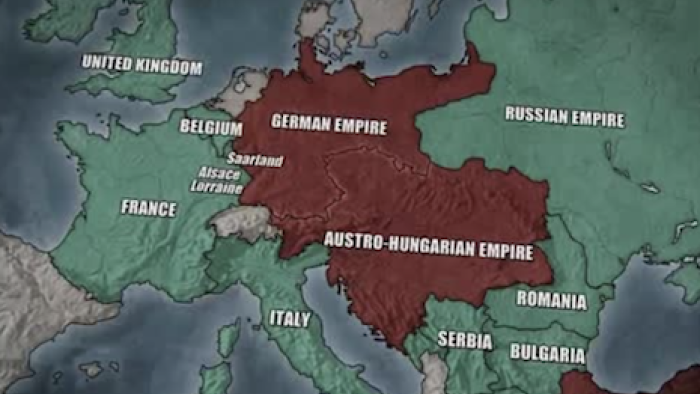 Growing empires, growing tensions. 