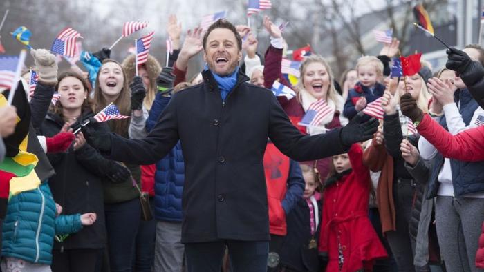 The Bachelor Winter Games TV Series: The opening parade. 
