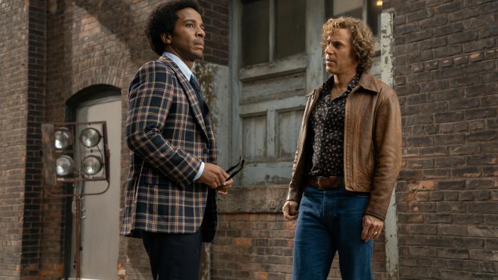 The Big Cigar TV show screenshot 3: Newton makes plans with Easy Rider producer Bert Schneider