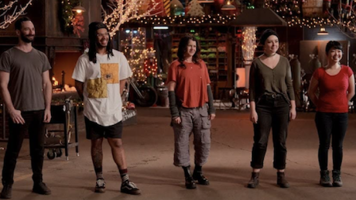 The contestants. 