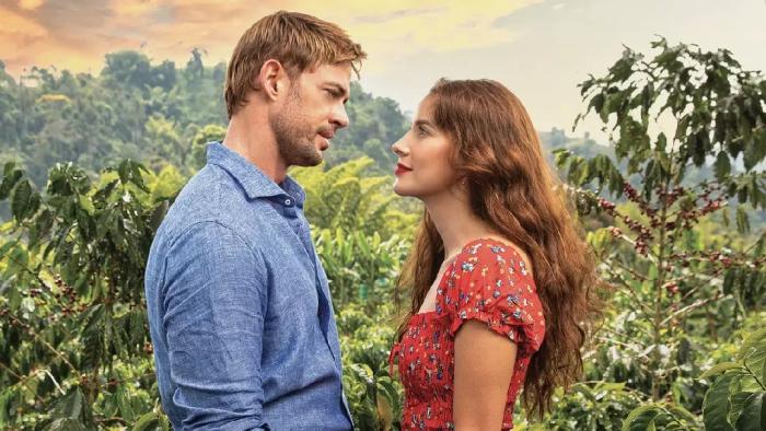 William Levy and Laura Londoño in 'Café con aroma de mujer' (1991). Source: RCN Television
