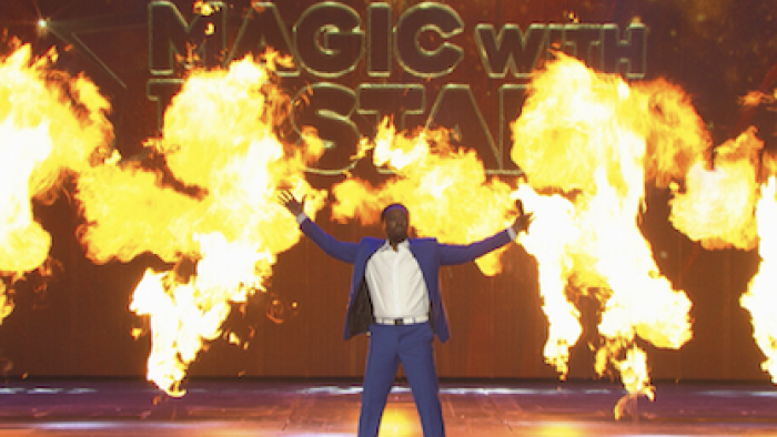 Criss Angel’s Magic With the Stars TV Show: An exposive open. 