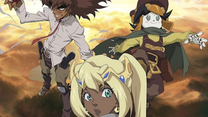 Cannon Busters TV Show: Philly the Kid, S.A.M., and Casey. 