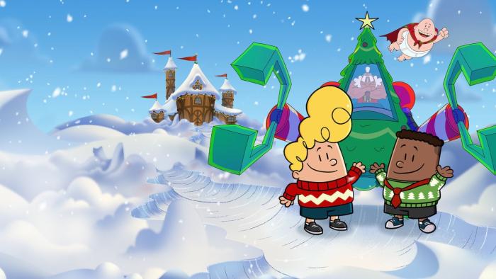 Captain Underpants Mega Blissmas TV: George and Harold at North Pole