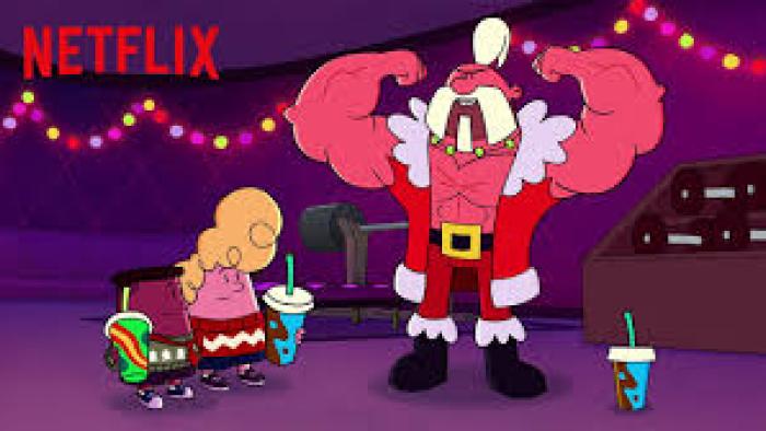 Captain Underpants Mega Blissmas TV: Jacked Santa