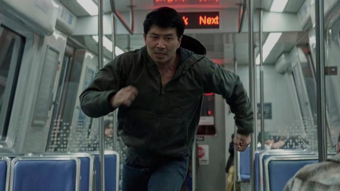 The Copenhagen Test TV show screenshot 1: Alexander runs through the subway
