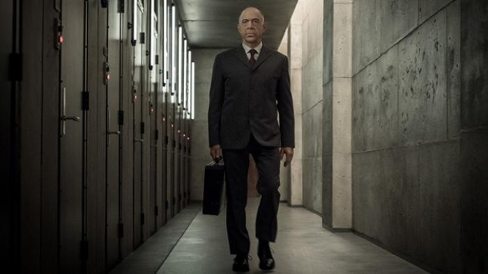 Counterpart TV Series: Harry Silk at work. 