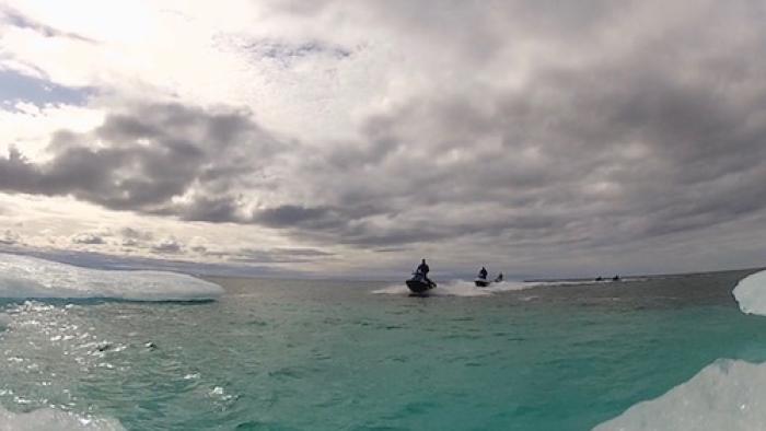 Dangerous Waters TV Series: Exploring the Arctic Circle. 