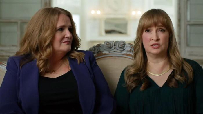 Daughters of the Cult TV Show Screenshot 1: Anna and Celia LeBaron recount in Daughters of the Cult.