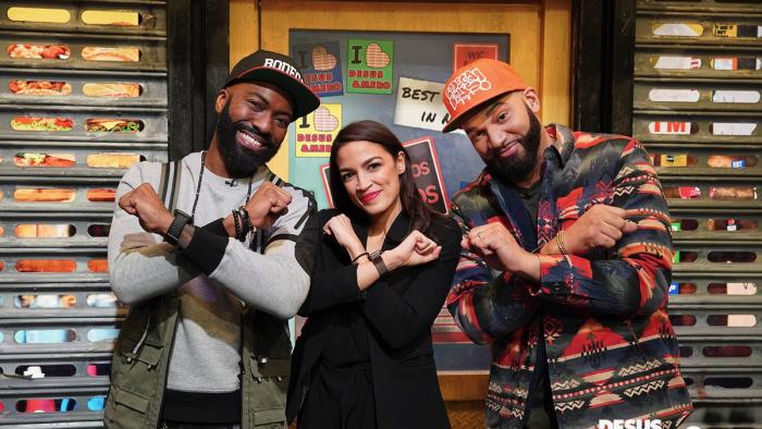 Desus & Mero TV Series: with first guest Alexandria Ocasio-Cortez