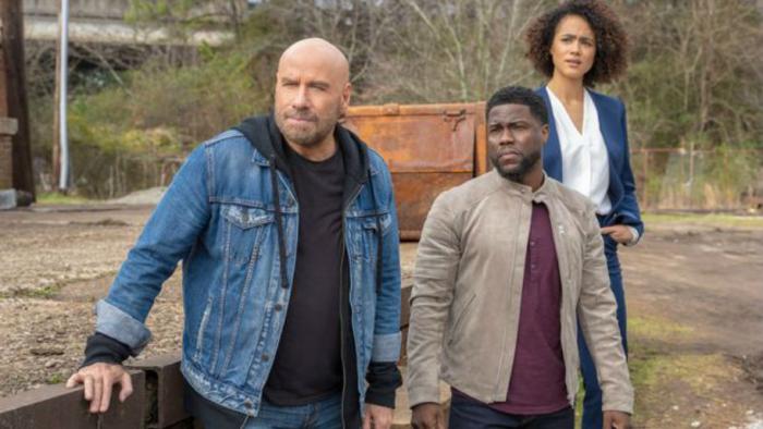 Die Hart TV Show: Kevin Hart attends Ron Wilcox' (John Travolta) action school