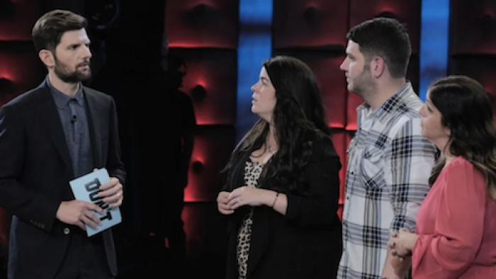 Don't TV Show: Adam Scott talks to a team 