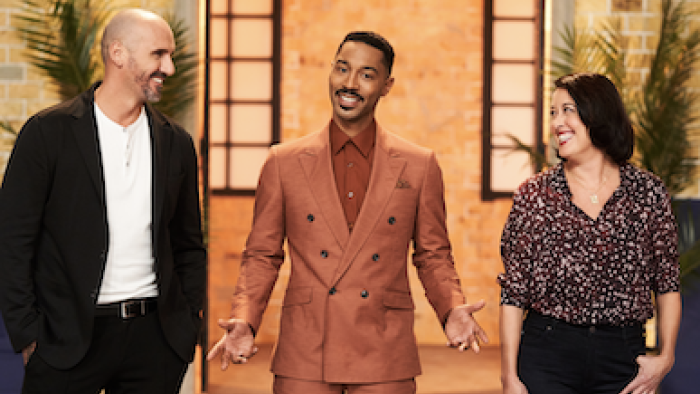 Drink Masters TV Show: The host and judges. 