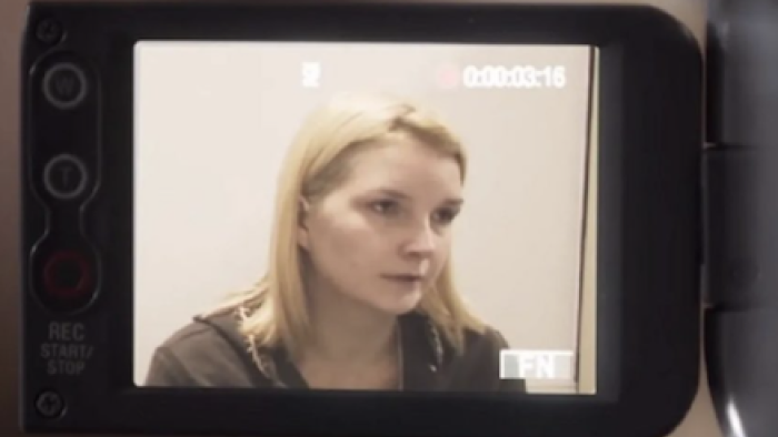During the confession. 