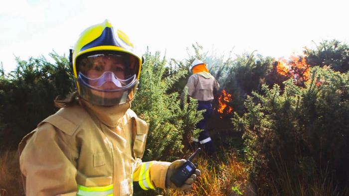 Fierce Earth TV Series: Testing the movement of wild fires. 