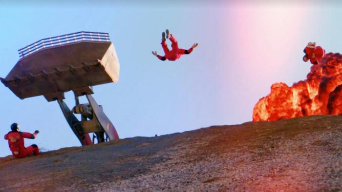 Fly Guys Series: Explosive human body launches. 