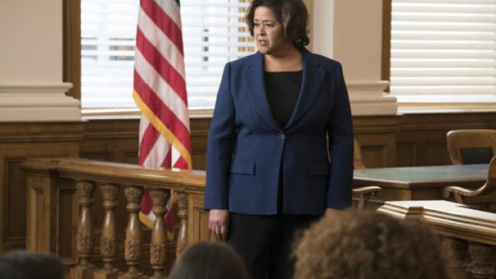 For The People TV Series: Clerk of the Court Tina Krissman. 