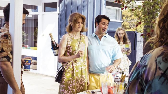 Frayed TV Show: Chris introduces Sammy to his family and friends; Sammy looks extremely uncomfortable