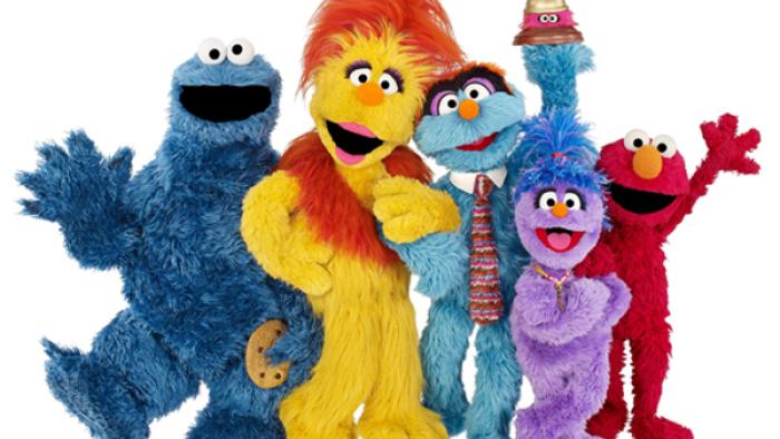 Sesame puppets
