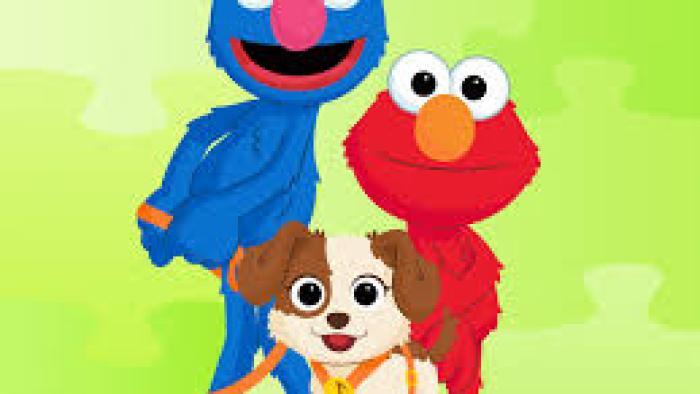 Furry Friends Forever- Elmo Gets a Puppy Scene 2