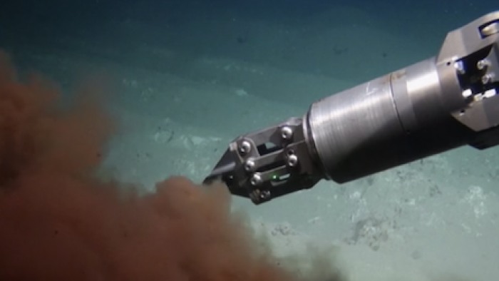 Pulling things from the seabed. 