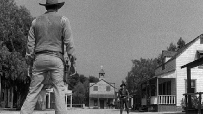 Gunsmoke screenshot 2: Two cowboys face off in dual.. 