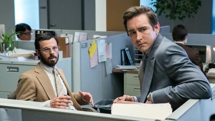 Halt and Catch Fire TV Show: Gordon and Joe working at Cardiff Electric