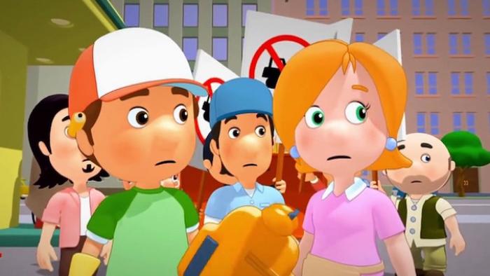 Handy Manny Great Garage Rescue TV Show: Scene #2