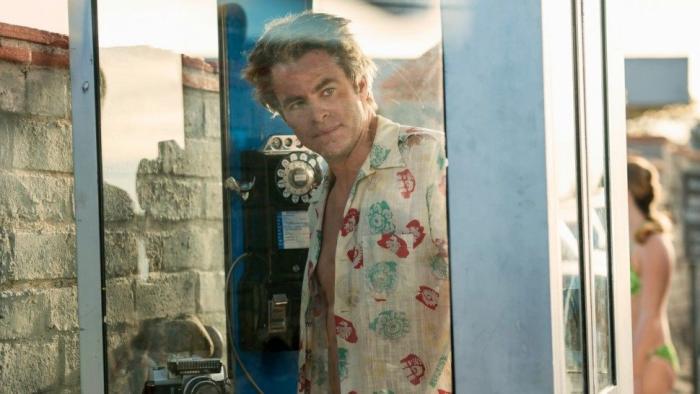 I Am the Night Series: Jay Singletary (Chris Pine) stands in a phone booth
