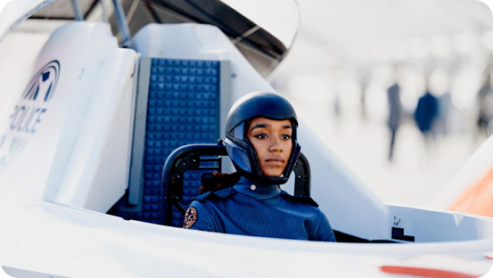 Intergalactic TV Show: Skycop Ash Harper (Savannah Steyn)