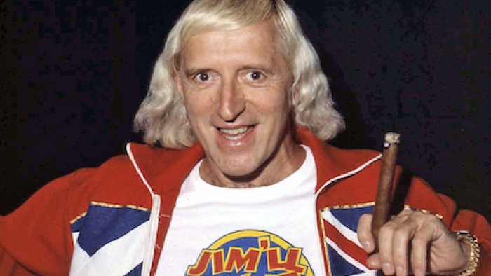 Jimmy Savile in the 1980s. 