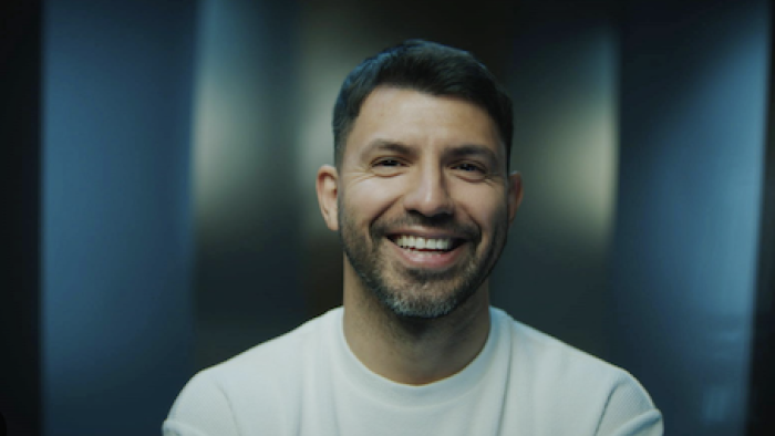 Kun by Agüero screenshot 1: Sergio ‘Kun’ Agüero smiles. 