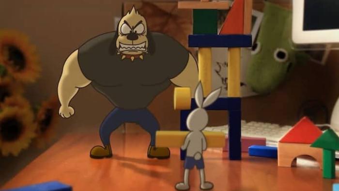 Kung-Fu Bunny TV Show: Scene #2