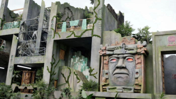 The temple. 