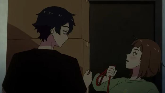 Let’s Play TV Show: Same clutches her dog’s leash, as her and Marshall Law look at each other in shock