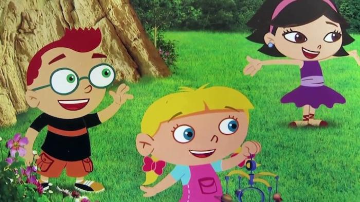 Little Einsteins outdoors