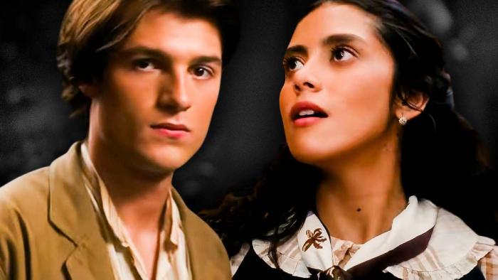 Lovesick: Two people looking in different directions with dramatic expressions.