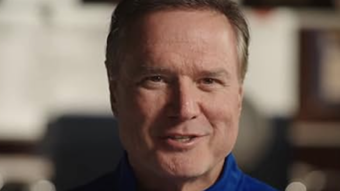 Made for March TV show screenshot 2: Bill Self talks to the camera.