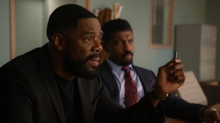 The Madness TV show screenshot 3: Daniels and his lawyer turn over evidence